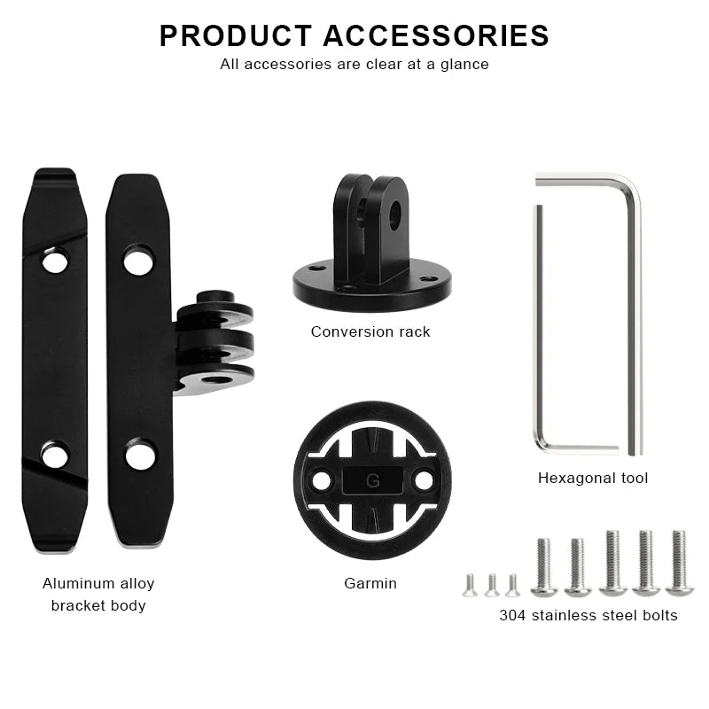 Bicycle Tail Light Saddle Seat-post Mount Holder Bracket For Garmin Varia Rearview Radar/Garmin Support Cradle Accessories