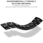 3D Silicone Bicycle Frame Scratch Resistant Protector MTB Road Bike Chainstay Scratch-Resistant Chain Guard Protector Stickers