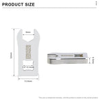 Bicycle Torque Wrench 8Mm Opening Head Bike Disc Brake Cable Spanner Screw Remover For 1/4 Head Wrench Cycling Repair Tool