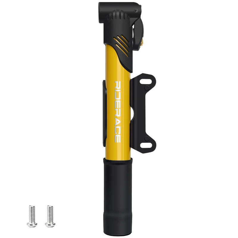 Portable Bicycle Pump Aluminum Alloy Multicolour Bike Hand Air Pump Outdoor Cycling Inflator For Schrader Presta AV/FV Valve