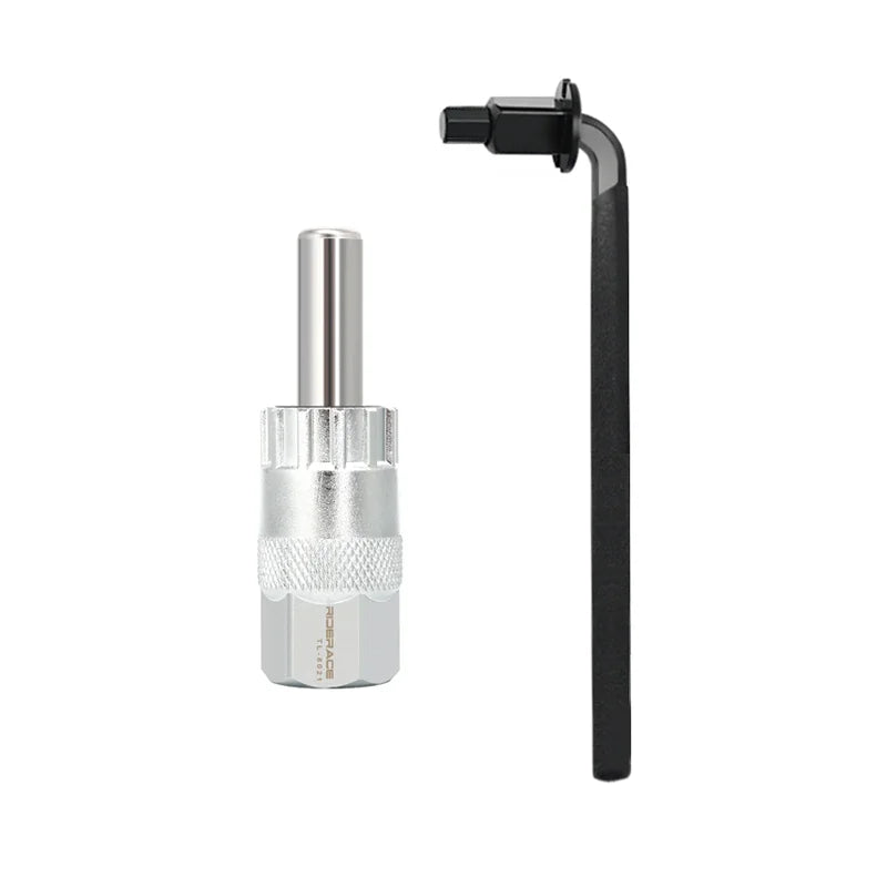 Bike Repair Tool Kits Cassette Sprocket Sleeve Bicycle Cassette Sprocket Removal Wrench Chain Whip Cycling 8Mm Allen Wrench