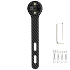 Bicycle Computer Holder Carbon Fiber Bracket Road Bike Stopwatch Speedometer Mount For Garmin Bryton Gopro Adapter Light Stand