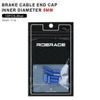 10Pcs/Lot Bicycle Derailleur Cable Housing End Cap Aluminum Alloy 4mm 5mm Bike Shift Brake Cable Ends Line Cap Wire Tube Plugs
