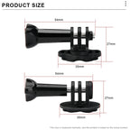 Bicycle Camera Mount For Sport Camera Bike Computer Mount Male Holder Adapter For Garmin Cycling Camera Light Mount Stand