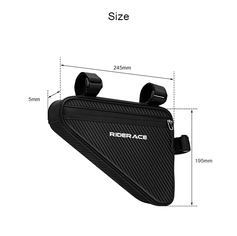 Bicycle Bag Triangle Waterproof Rainproof Large Capacity Outdoor Sport Cycling Frame Front Bags MTB Road Bike Pouch Frame Bag