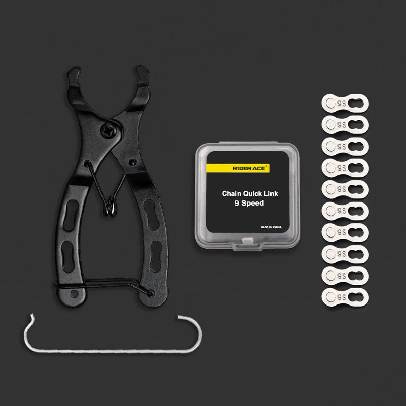 Bicycle Chain Repair Tool 6/7/8/9/10/11/12 Speed Joint Magic Buckle Cycling Chain Connector Measure Screw Chain Hook Bike Parts