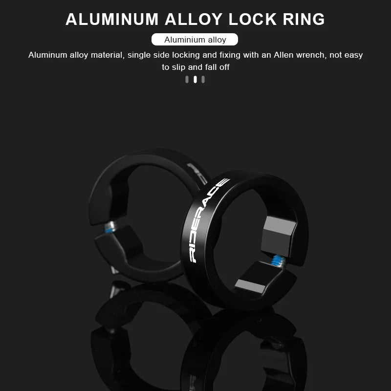 1Pair Mountain Bike Handlebar Grips Anti-Skid Soft Comfortable Lockable Bicycle Grips TPR Rubber Ergonomic Cycling Accessories