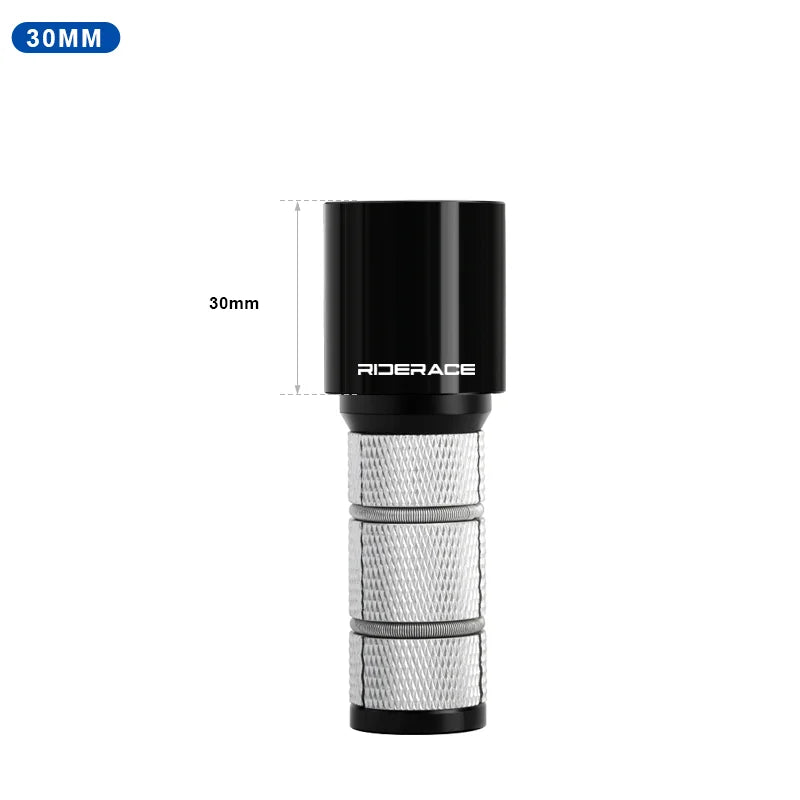 Bicycle Handlebar Stem Height Extender 1-1/8" (28.6mm) Alloy Fork Hidden Riser MTB Road Bike Fork Stem Extension Stem Extender