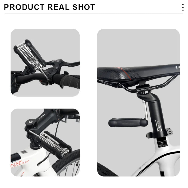 Portable Allen Wrench Bicycle Multitool Kits Bicycle Multitool Kits MTB Road Bike Hex Spoke Screwdriver Cycling Repair Tool Kit