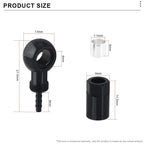 Bicycle Hydraulic Cable End Connector Banjo Set Aluminium Alloy MTB Bike Hydraulic Brake Banjo Fitting Oil Needle Olive Head