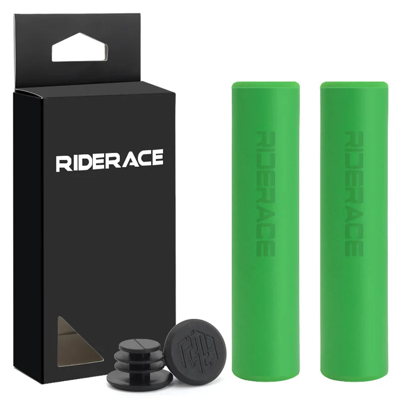 1Pair Bicycle Grips Silicone Sponge Soft Comfortable Mountain Bike Handlebar Cover Anti-Skid Shock-Absorbing MTB Accessories