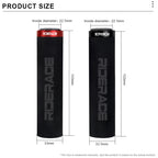 Bicycle Grips Ultralight Sponge Anti-Skid Shock-Absorbing Soft Bike Handlebar Grip Aluminum Locking Ring Cycling Accessories