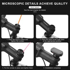 Bike Computer Stem Top Cap Mount Holder MTB Road Bicycle Stopwatch Speedometer Headset Bracket For Garmin Bryton Wahoo Cateye