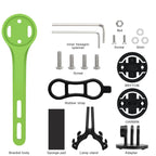 Bicycle Computer Mount Bracket Nylon Ultralight Bike Handlebar Stopwatch Speedometer Mount For Garmin Bryton Gopro Light Stand