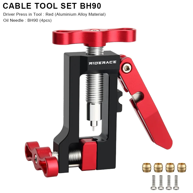 Bicycle Brake Hydraulic Hose Oil Needle Driver Insert Install Tool Bike Cable Plier Olive Connector Tools BH90 59 MAGURA TEKTRO