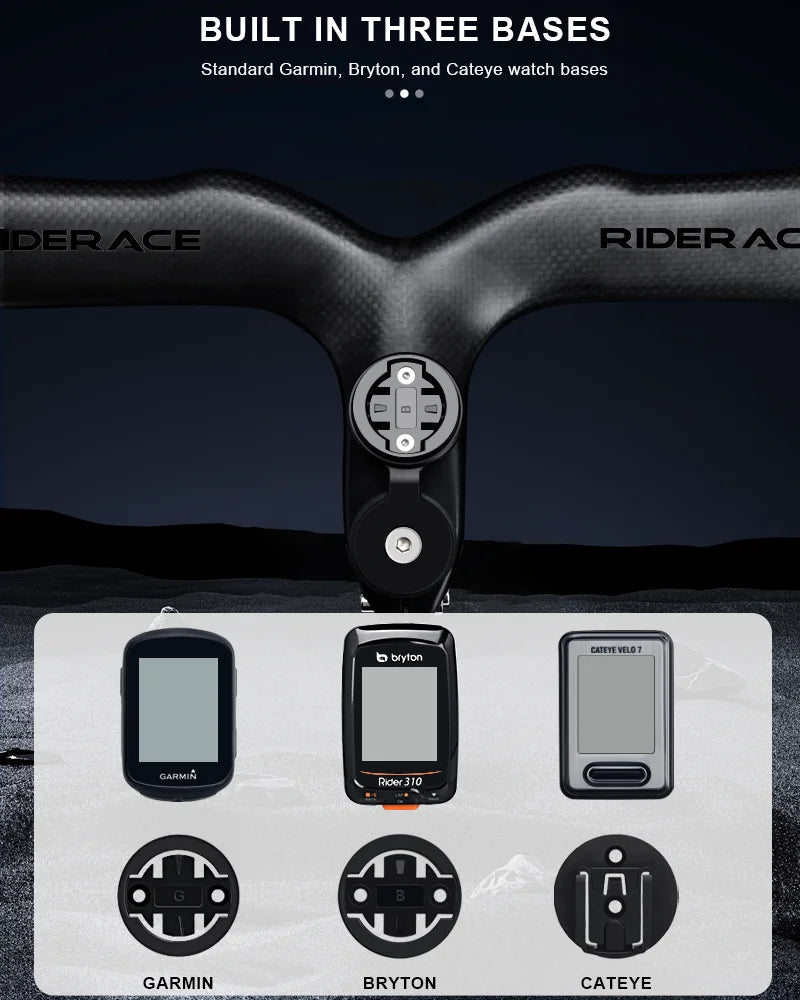 Bike Computer Mount For Garmin Edge Bryton Cateye Bicycle Headset Top Cap Stopwatch Speedometer Mount Bracket MTB Accessories