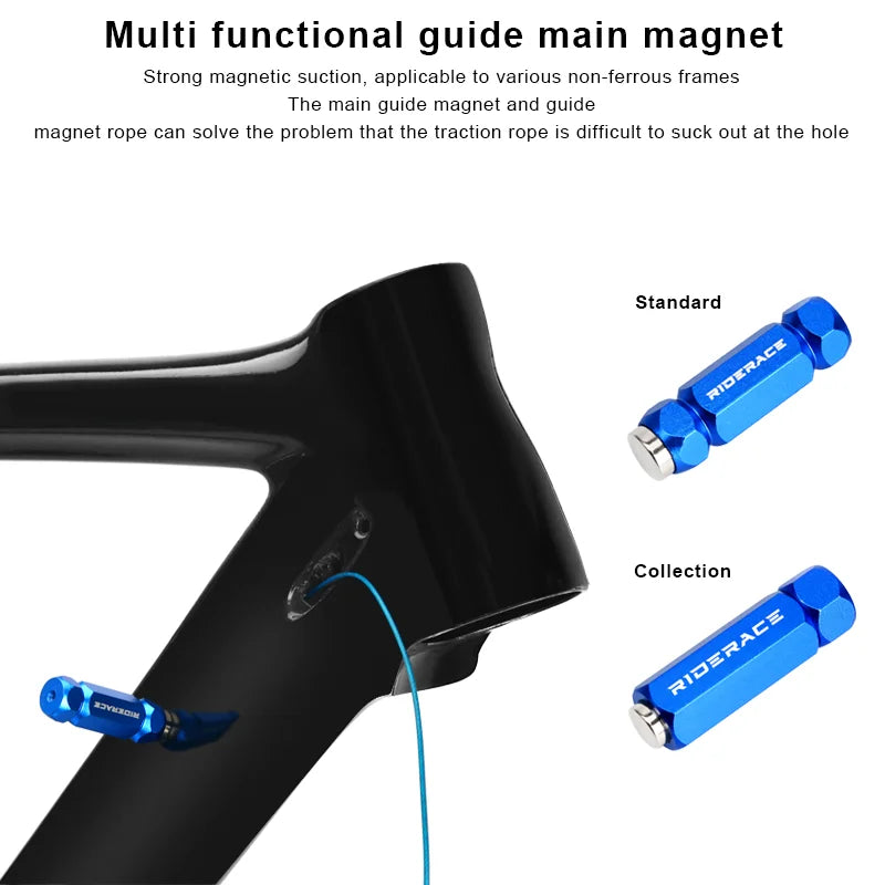 Bicycle Internal Cable Routing Tool Kit Bike Shift Cable Hydraulic Wire Inner Cable Guide For Frame Derailleur Thread Passage