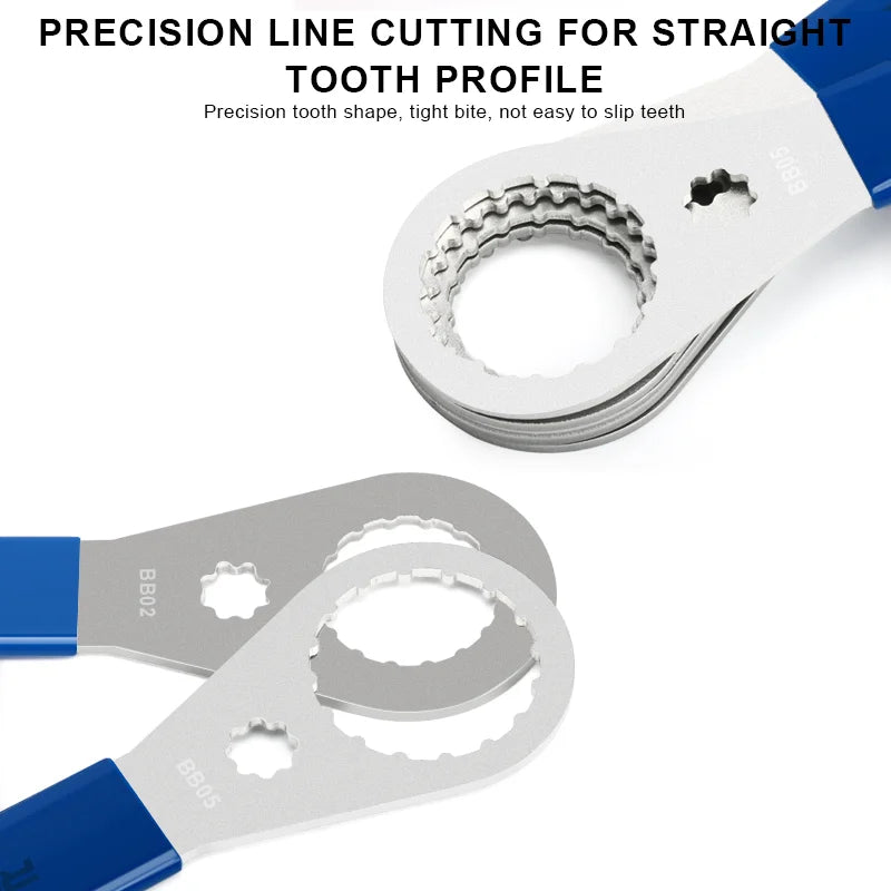 Bike Bottom Bracket Wrench BB Bottom Bracket Installation Removal Tool 39/41/44/46/49mm For Shimano BBR9000 SRAM IXF DUB BSA30