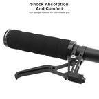 Bicycle Handlebar Cover High-Density Sponge Aluminum Alloy Lock Ring Mountain Bike Grip Ultraight Soft Anti-Skid Shock-Absorbing