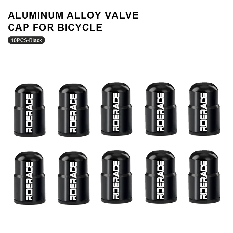 Bike Tire Valve Caps Waterproof Dustproof Aluminum Alloy Ultralight MTB Road Bicycle Tyre Gas Nozzle Cover For Av Schrader Valve