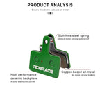 Bike Ceramic Brake Pads Wear-Resistant Mountain Road Bicycle Hydraulic Brake Pad MTB Disc Part For Shimano MT200 B01S B05S