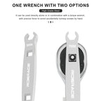 MTB Road Bike Oil Pipe Torque Wrench 2 In 1 Oil Brake 7-8mm Open Pipe Locking Screw Wrench Bicycle Brake Locking Repair Tool