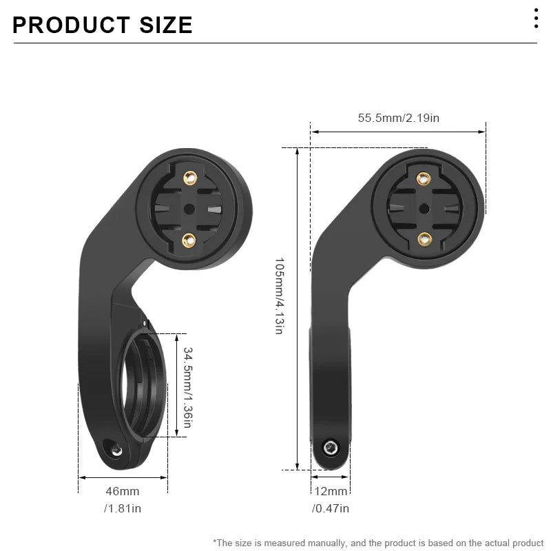 MTB Road Bicycle Computer Bracket For Garmin Bryton Wahoo Bike Stopwatch Speedometer Mount Cycling Handlebar Computer Holder