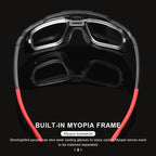 Cycling Glasses UV400 Protection Bicycle Sunglasses Photochromic Polarised Lens Eyewear Outdoor Riding Goggles For Men Women