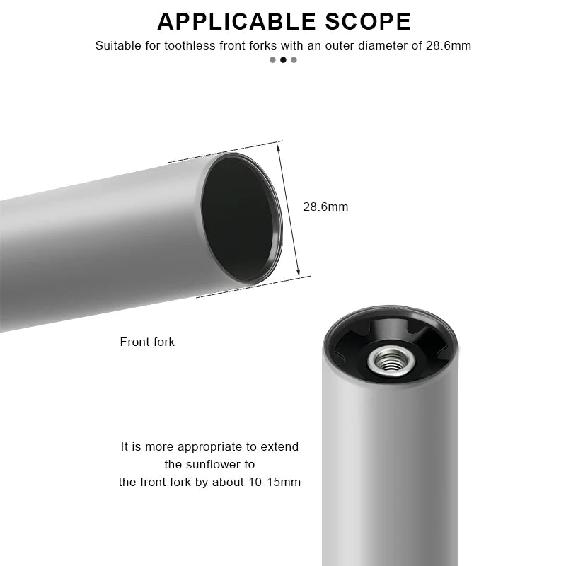 Bike Headset Stem Top Cap Cover Bicycle Stem Headset Top Caps Bolt Headset Screw Star Nuts For 1-1/8" 28.6mm Front Fork Tube