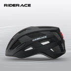 New Cycling Helmet With USB Rechargeable Tail Light Bike Safety Cap Lightweight Hollow Breathable Adjustable Bicycle Helmet
