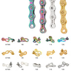 3 Pairs Bicycle Chain Connector Lock Quick Link For Road Bike Buckle Joint Magic Buckle MTB Cycling Parts 6/7/8/9/10/11/12 Speed