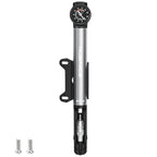 160PSI Bike Pump With Gauge Aluminium Alloy CNC Bicycle Hand Tire Air Inflator Schrader Presta Valve AV FV Cycling Accessories