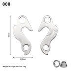1Pcs Universal Bicycle Alloy Rear Derailleur Hanger Racing Mountain MTB Road Bike Frame Gear Tail Hook Parts Cycling Accessories