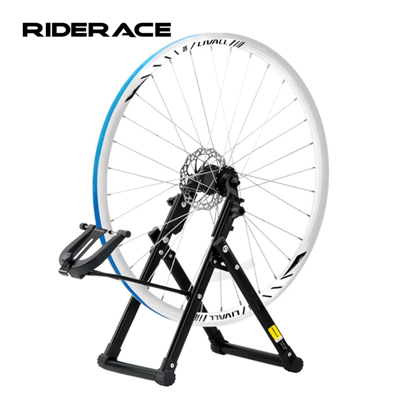 Bicycle Foldable Wheel Rim Adjusting Corrector Platform MTB Road Bike Hub Repair Tool Cycling Home Machinery Repairing Tool