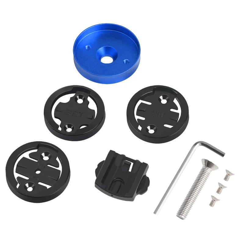 Bicycle Computer Holder For Garmin Edge Bryton Stopwatch Speedometer Mount Bracket Stem Top Cap MTB Road Bike Accessories