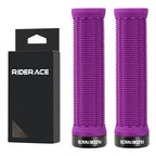 1Pair MTB Grips TPR Rubber Ergonomic Comfortable Mountain Bike Handlebar Grips Anti-Skid Shock-Absorbing Bicycle Handlebar Cover