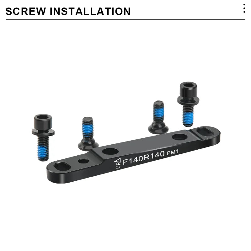 Road Bike Disc Brake Adapter Front/Rear Aluminum Alloy 140/160mm Bicycle Flat Mount Disc Brake Adapter Cycling Accessories