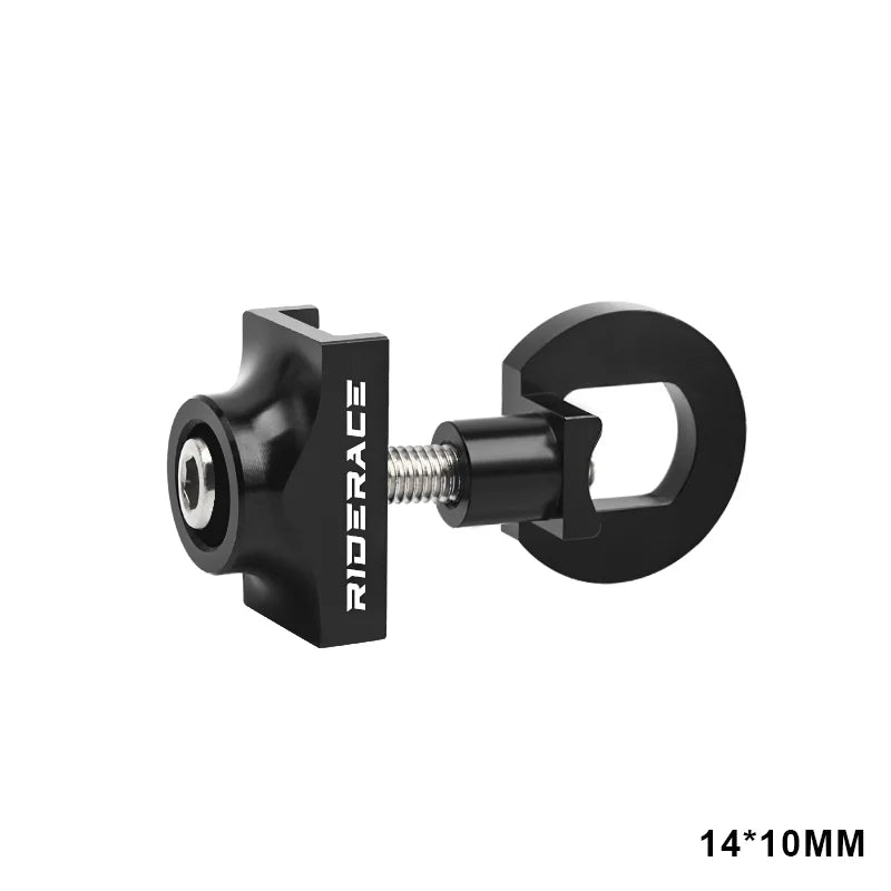 Bicycle Chain Tensioner Fastener Aluminum Alloy Bike Chain Tension Guard Bolt Screw Single Speed Adjuster Cycling Accessories