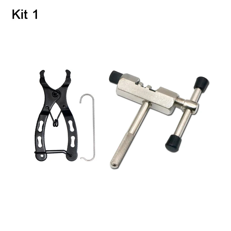 Bicycle Repair Tool Kits Mini Chain Link Pliers 6/7/8/9/10/11/12 Speed Magic Buckle Chain Breaker MTB Road Bike Accessories