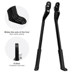 Adjustable Bicycle Kickstand Aluminum Alloy Mountain Bike Parking Kick Stand Side Rear Rack Holder Footrest MTB Accessories