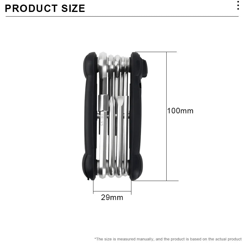 Portable Allen Wrench Bicycle Multitool Kits Bicycle Multitool Kits MTB Road Bike Hex Spoke Screwdriver Cycling Repair Tool Kit