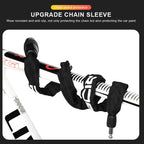 Bicycle Chain Lock Metal Anti-Theft Security Reinforced Mountain Road Bike Chain Lock With 2 Keys For Motorcycle Scooter Padlock