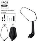 Bicycle Rear View Mirror 360° Adjustable Angles Clear Wide Range Bike Handlebar Rear View Mirror Electric Scooter Reflector