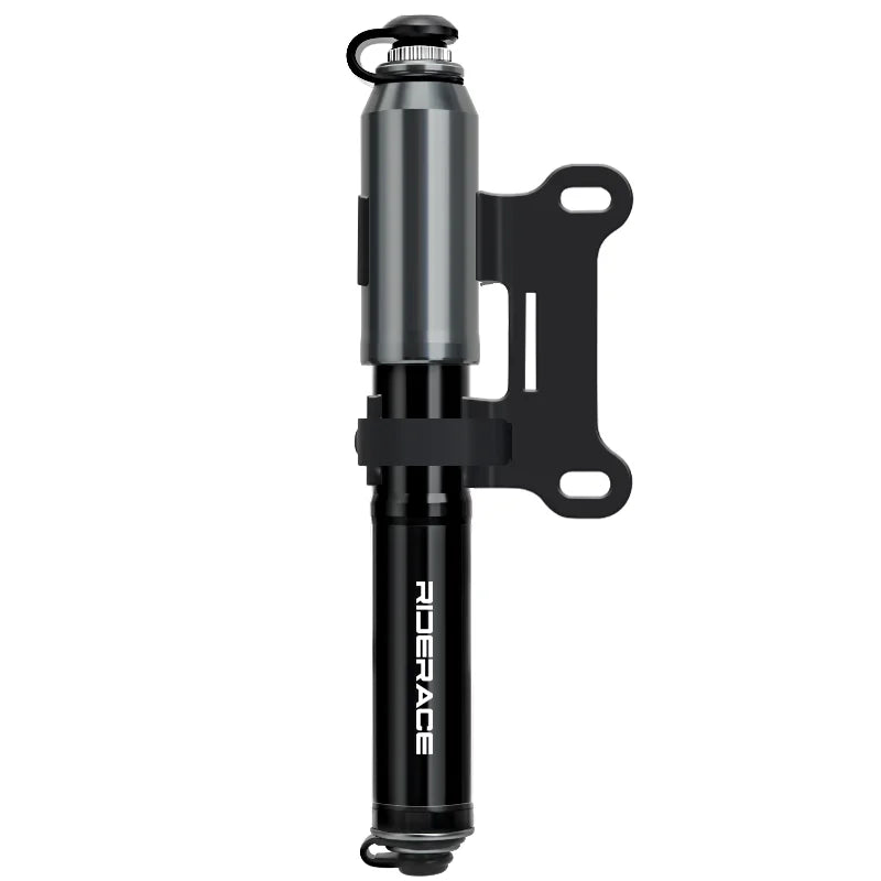 Portable Bike Pump With Hose Aluminum Alloy Bicycle Hand Air Pump Presta Schrader Valve Hand Inflator Cycling Accessories