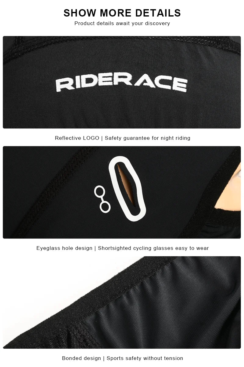 Cycling Cap With Mask Summer Sun Protection Quick-Drying Sports Headwear Balaclava Full Face Cover Breathable Comfortable