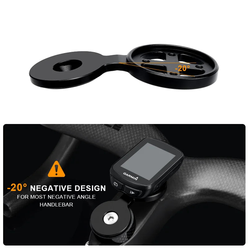 Bike Computer Mount For Garmin Edge Bryton Cateye Bicycle Headset Top Cap Stopwatch Speedometer Mount Bracket MTB Accessories