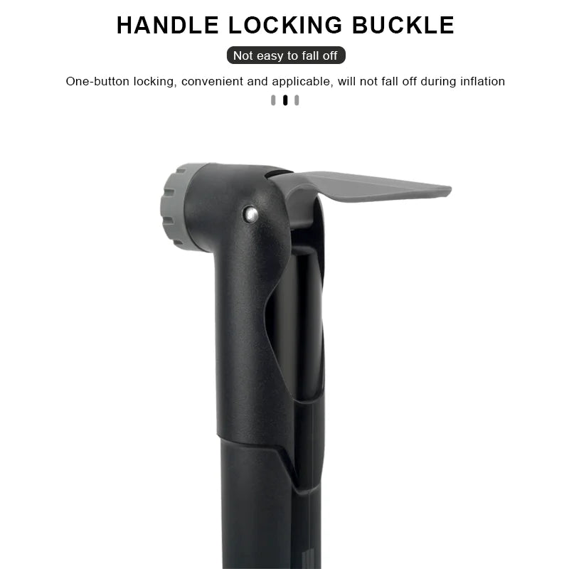 Portable Bicycle Hand Air Pump Schrader/Presta Valve Bike Tire Hand Inflator Ultraligh Outdoor Riding Pump Cycling Accessories