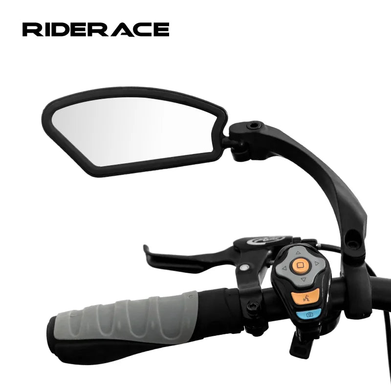 Bicycle Rearview Mirror 360 Degree Rotatable Clear Wide Range Bike Handlebar Mirror For Electric Scooter Cycling Accessories