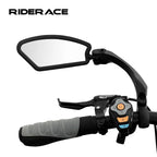Bicycle Rearview Mirror 360 Degree Rotatable Clear Wide Range Bike Handlebar Mirror For Electric Scooter Cycling Accessories