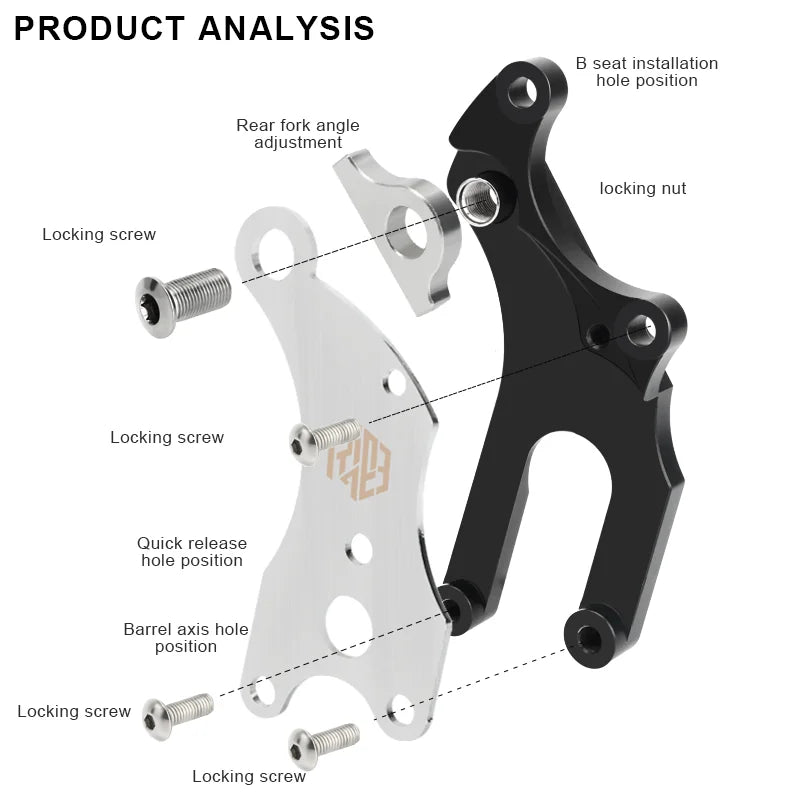Bike Disc Brake Adapter V Brake Conversion Disc Brake Aluminum Alloy Road Bicycle Brake Converter Adapter Cycling Accessories